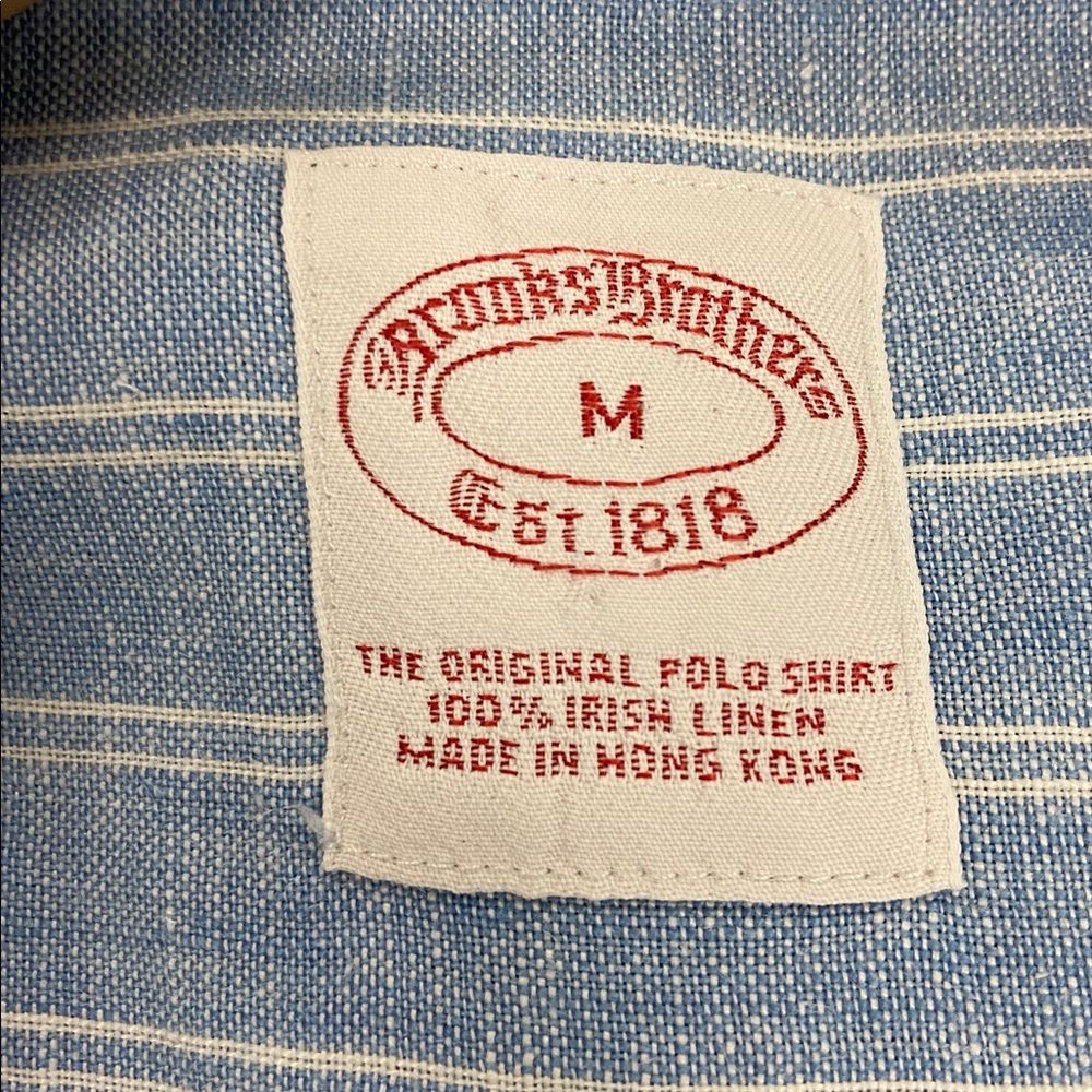 Brooks Brothers Button-Down Collar Pinstriped Shi… - image 3